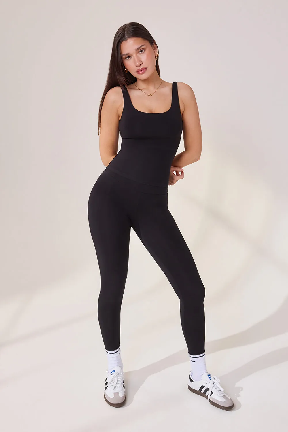 Lightweight Everyday Tank Top - Black sold by LOVALL product image thumbnail 2