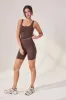 Lightweight Everyday 6 Inch Cycling Shorts - Espresso Brown sold by LOVALL