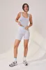 Lightweight Everyday 6 Inch Cycling Shorts - Light Grey Marl sold by LOVALL