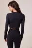 Sculpt Seamless Long Sleeve Top - Black sold by LOVALL