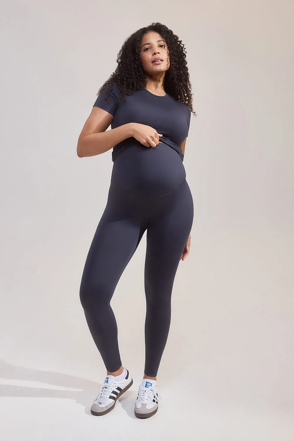 Maternity Ultimate Everyday Leggings - Vintage Navy sold by LOVALL product image thumbnail 4
