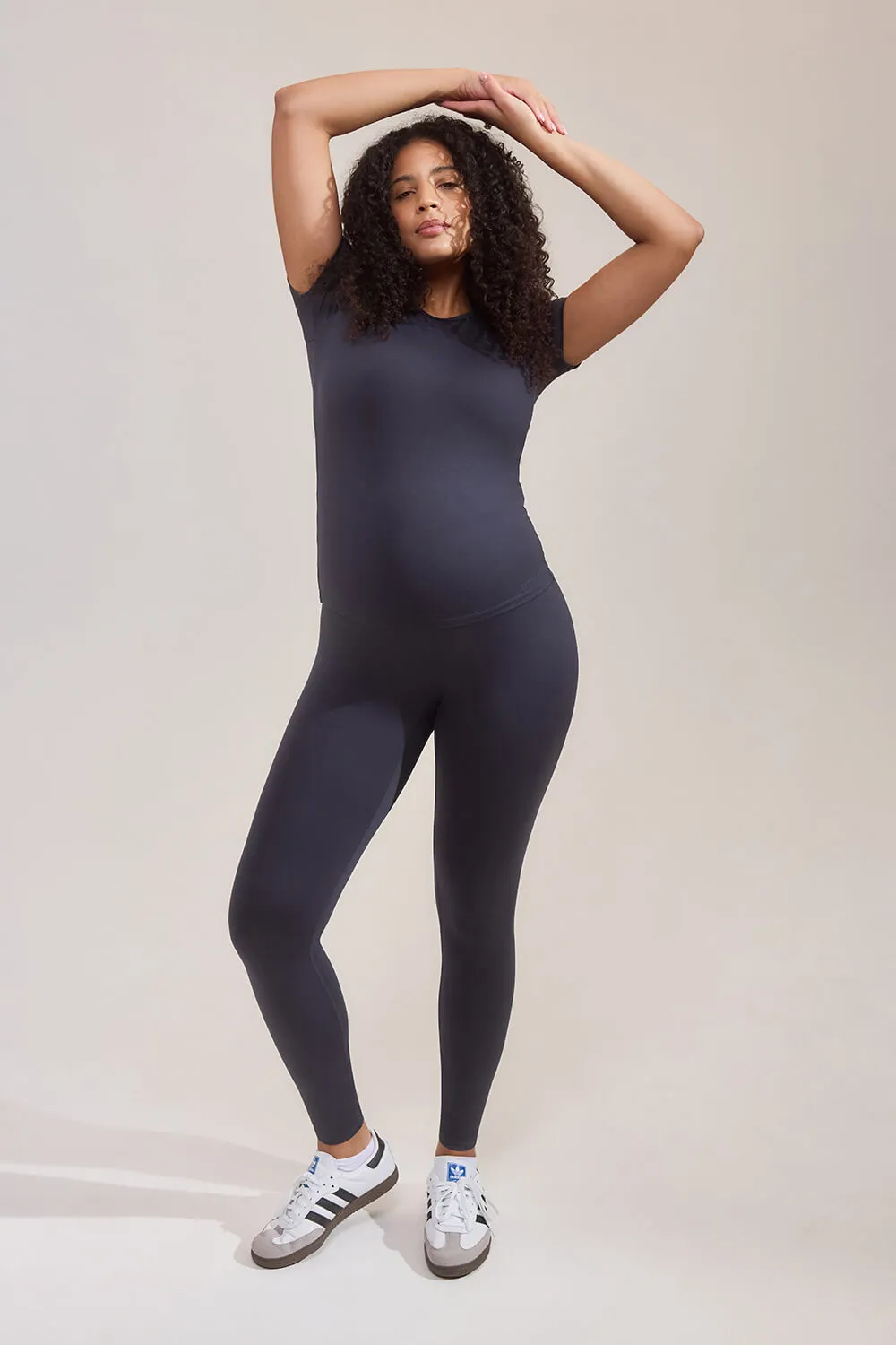 Maternity Ultimate Everyday Leggings - Vintage Navy sold by LOVALL product image thumbnail 2