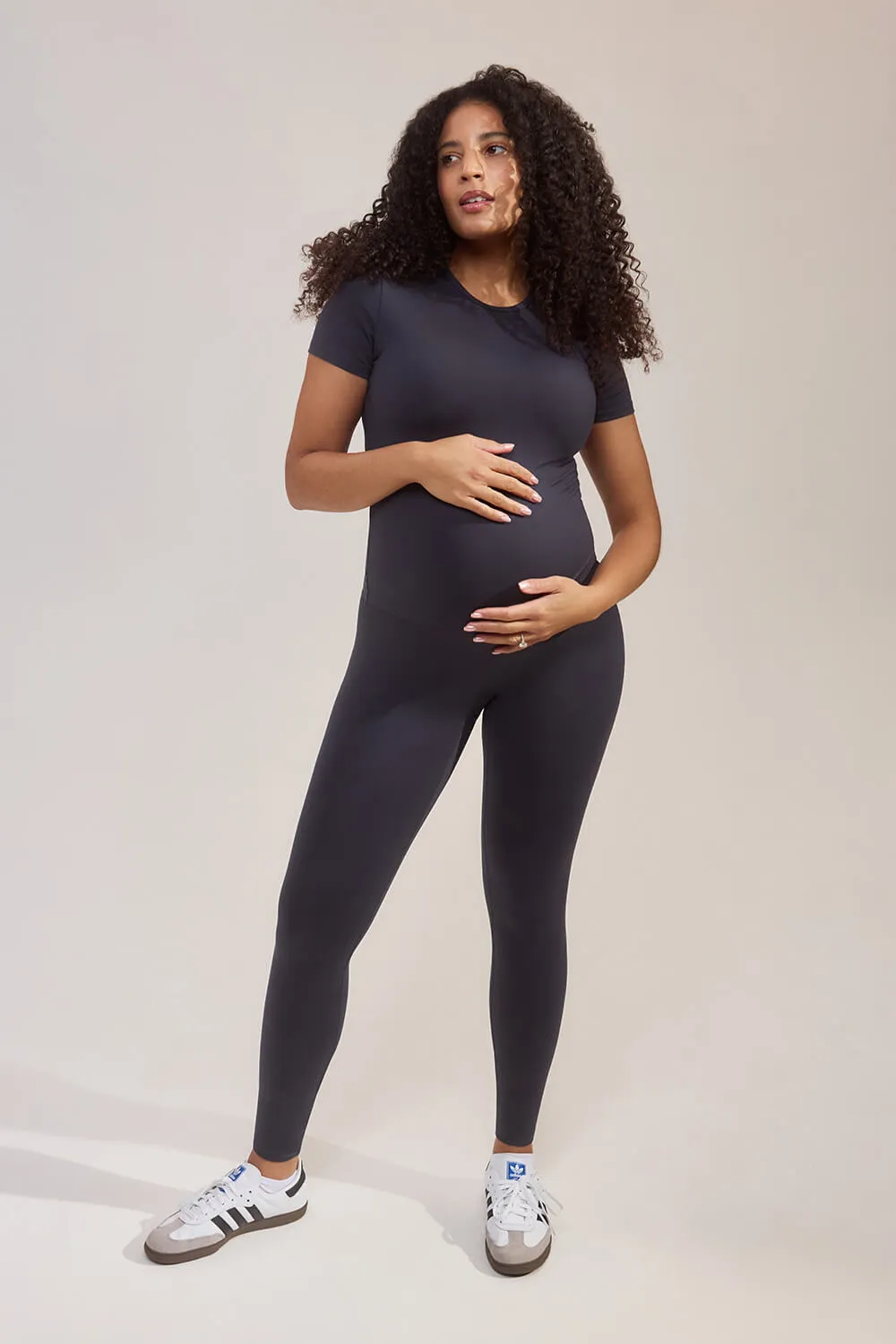 Maternity Ultimate Everyday Leggings - Vintage Navy sold by LOVALL