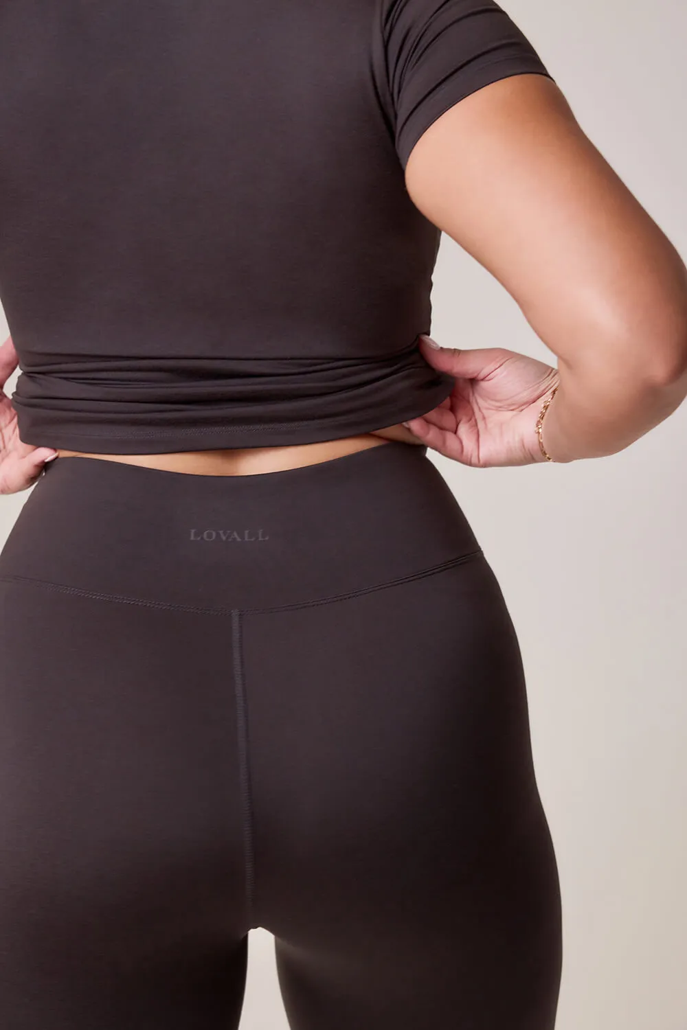 Curve Ultimate Everyday Leggings - Black Coffee sold by LOVALL product image thumbnail 5