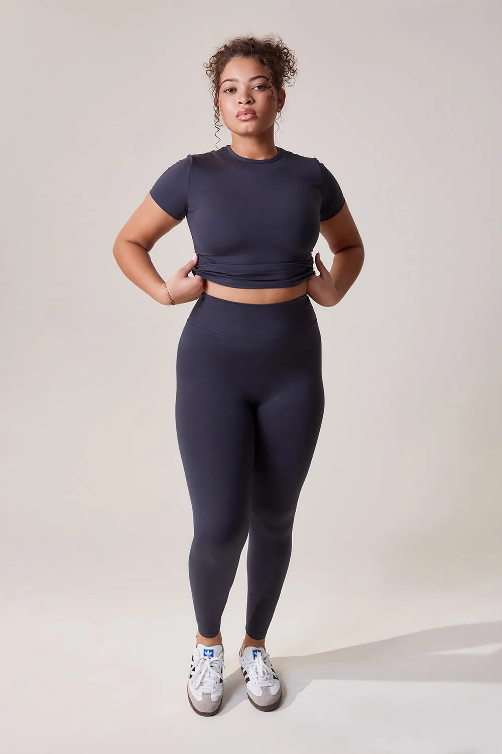 Curve Ultimate Everyday Leggings - Vintage Navy sold by LOVALL product image thumbnail 2