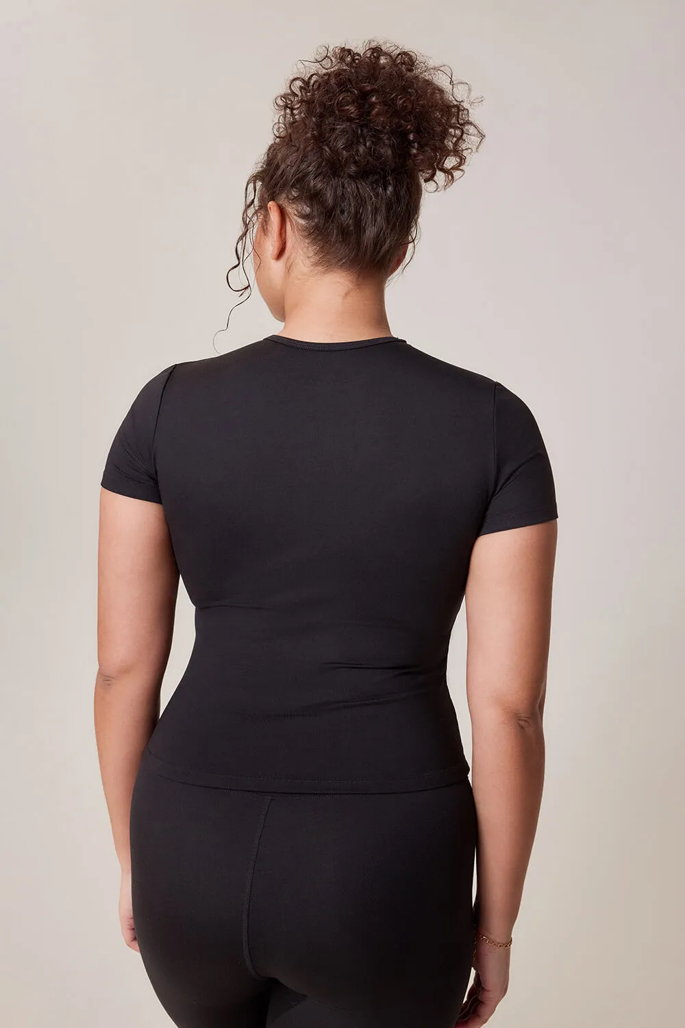 Curve Ultimate Everyday T-shirt - Black sold by LOVALL product image thumbnail 4