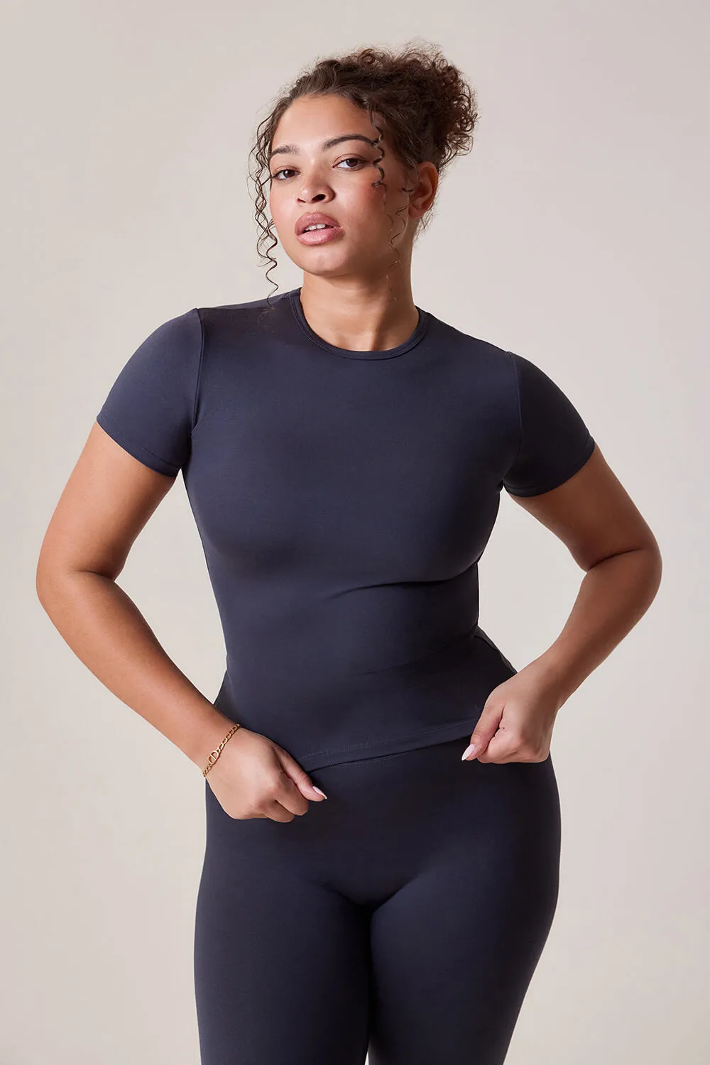 Curve Ultimate Everyday T-shirt - Vintage Navy sold by LOVALL