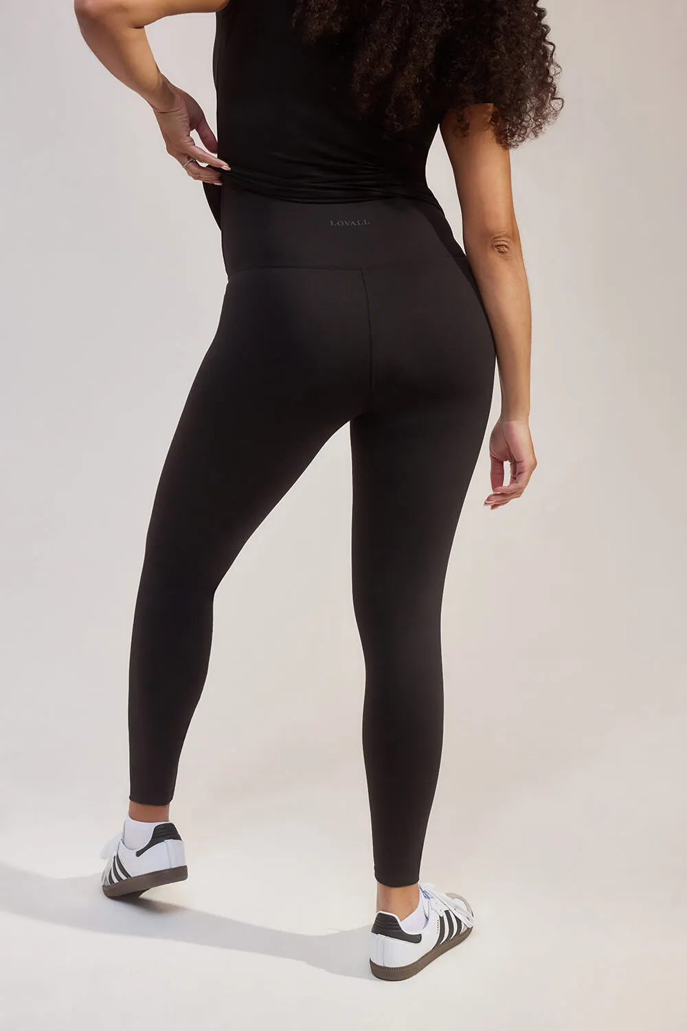 Maternity Ultimate Everyday Leggings - Black sold by LOVALL product image thumbnail 5