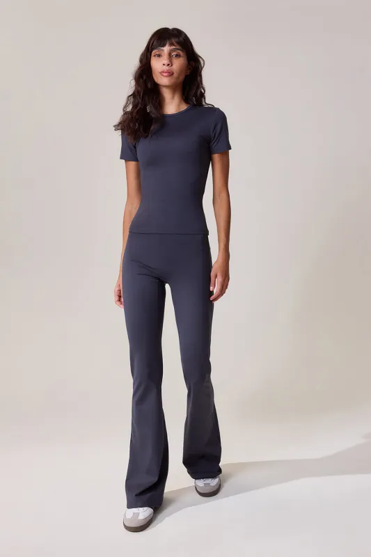 Ultimate Everyday Flare Leggings - Vintage Navy sold by LOVALL