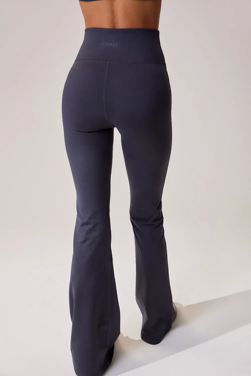 Ultimate Everyday Flare Leggings - Vintage Navy sold by LOVALL product image thumbnail 5