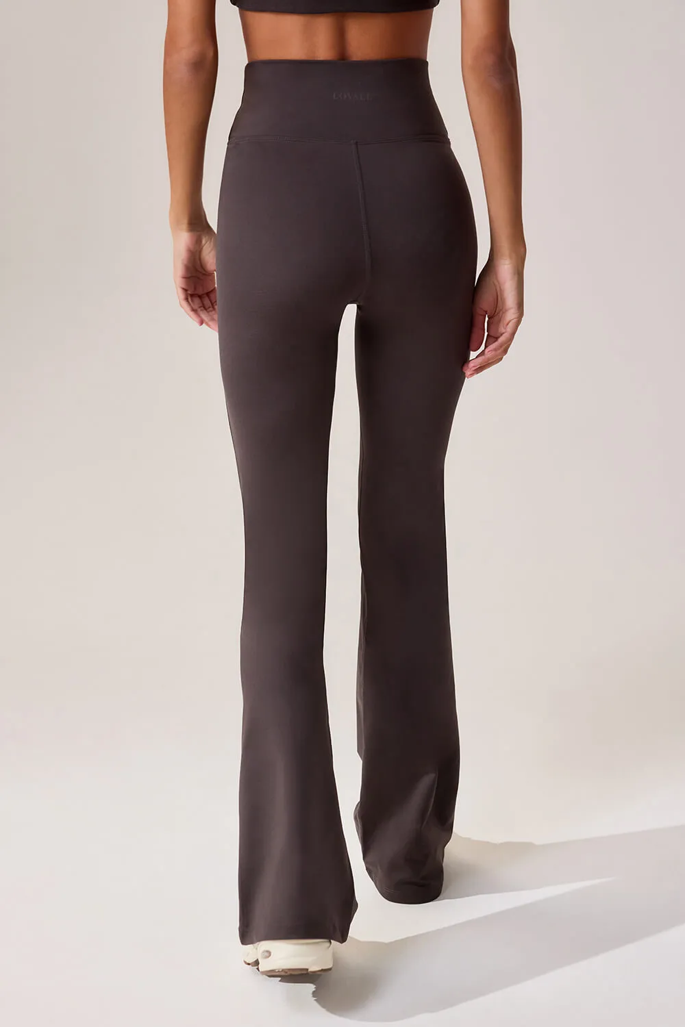 Ultimate Everyday Flare Leggings - Black Coffee sold by LOVALL product image thumbnail 4