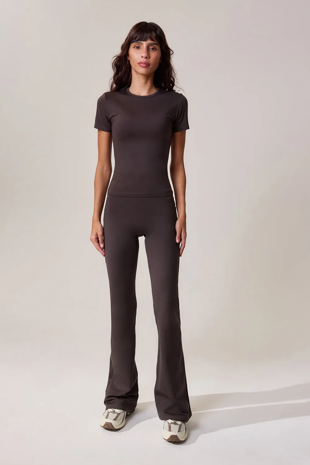 Ultimate Everyday Flare Leggings - Black Coffee sold by LOVALL product image thumbnail 2