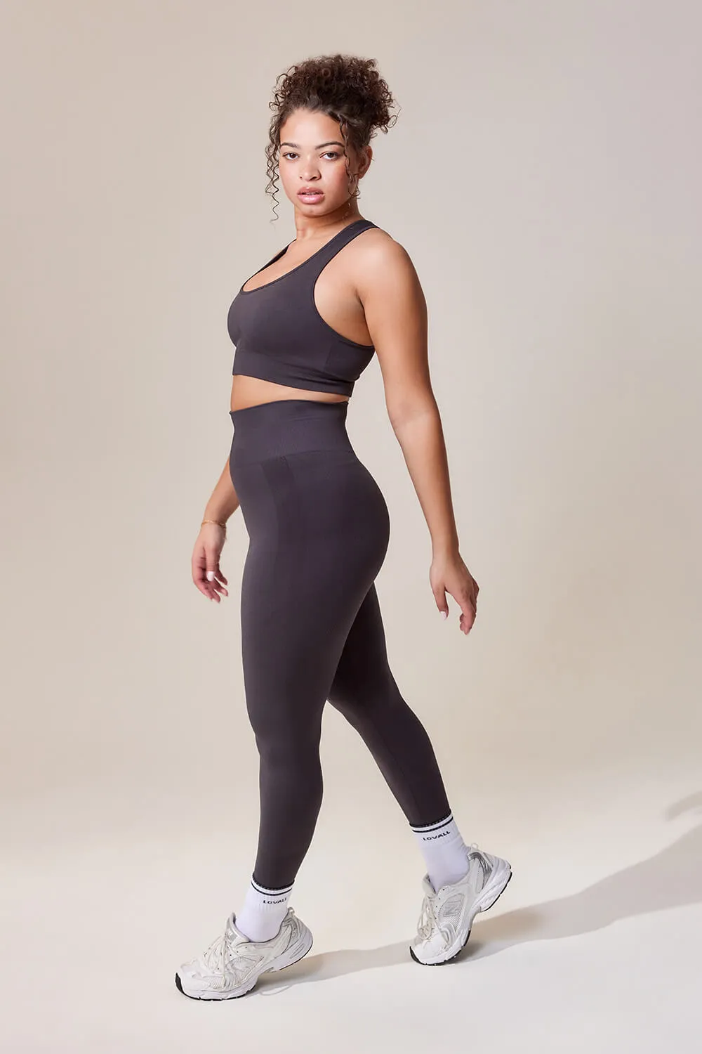 Curve Sculpt Seamless Leggings - Shadow sold by LOVALL product image thumbnail 4