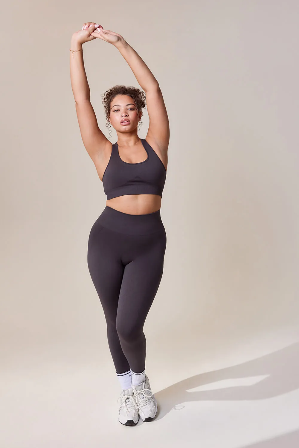 Curve Sculpt Seamless Leggings - Shadow sold by LOVALL product image thumbnail 2