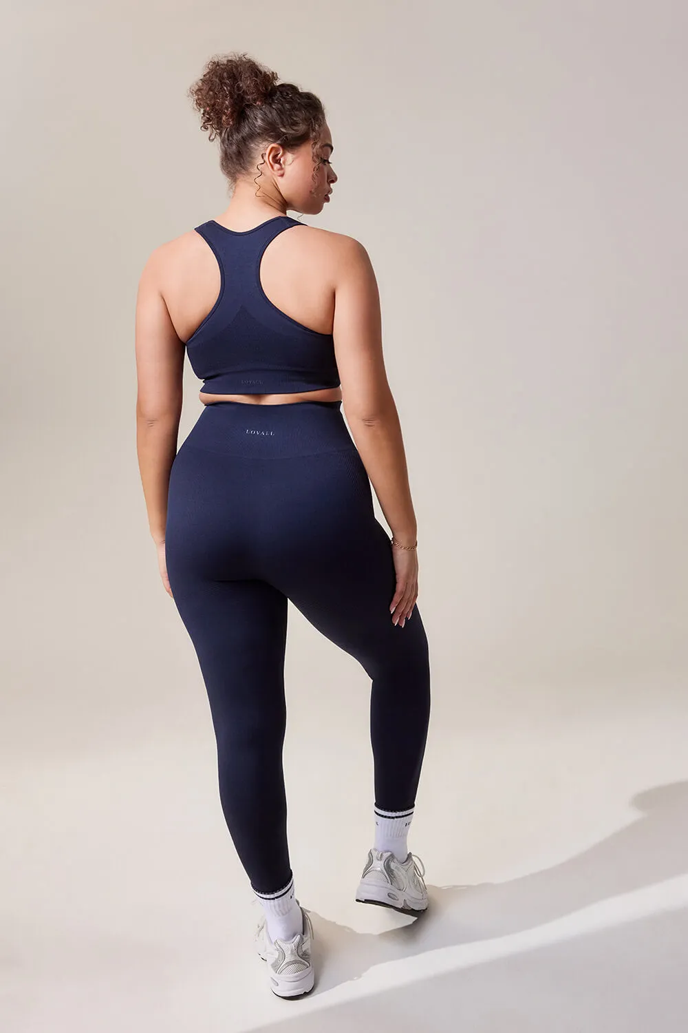 Curve Sculpt Seamless Leggings - Deep Navy sold by LOVALL product image thumbnail 4