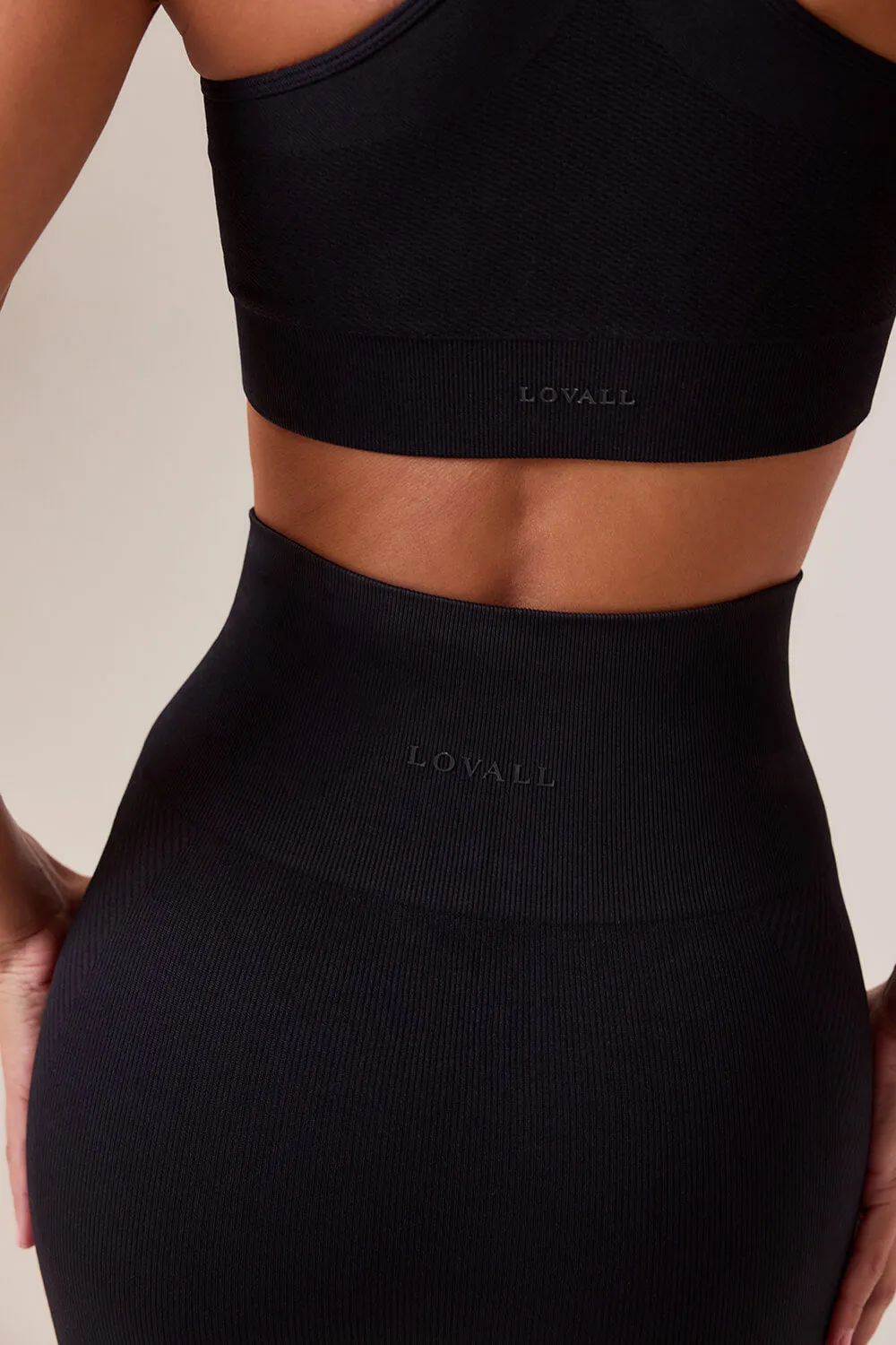 Sculpt Seamless Leggings - Black sold by LOVALL product image thumbnail 5