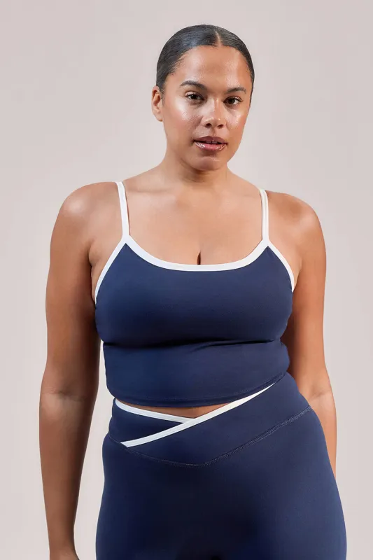 Curve Ultimate Everyday Vest Top - Navy sold by LOVALL