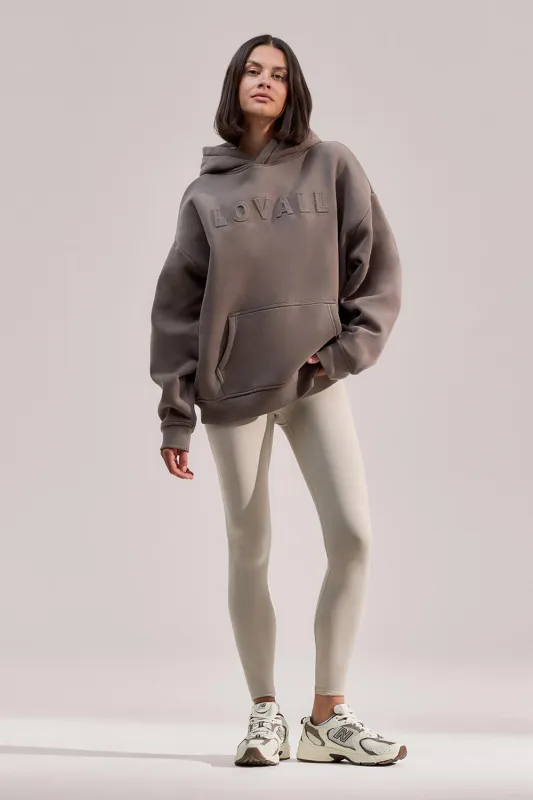 Heavyweight Oversized Hoodie - Mocha sold by LOVALL