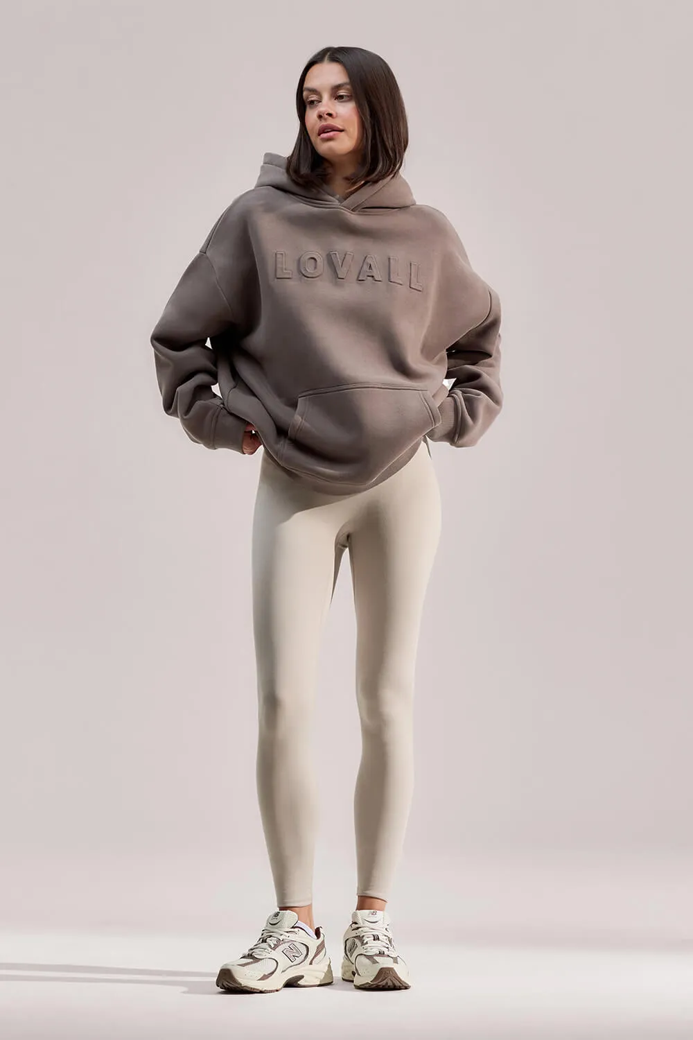 Heavyweight Oversized Hoodie - Mocha sold by LOVALL product image thumbnail 2