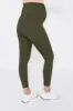Maternity Focus 7/8 Sports Leggings - Olive Green sold by LOVALL