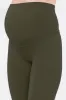 Maternity Focus 7/8 Sports Leggings - Olive Green sold by LOVALL