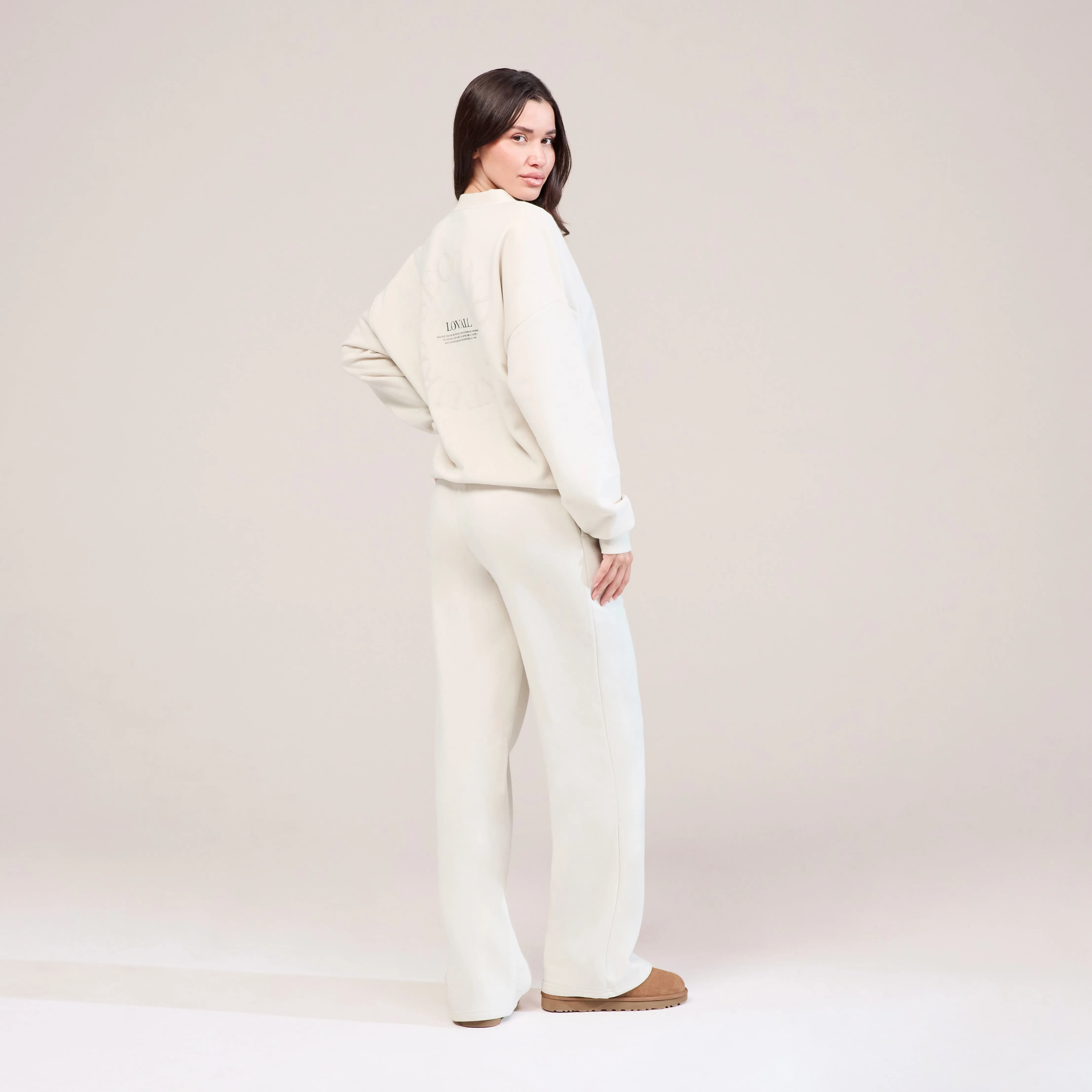 Organic Oversized Sweatshirt Second Nature - Ecru sold by LOVALL product image thumbnail 3