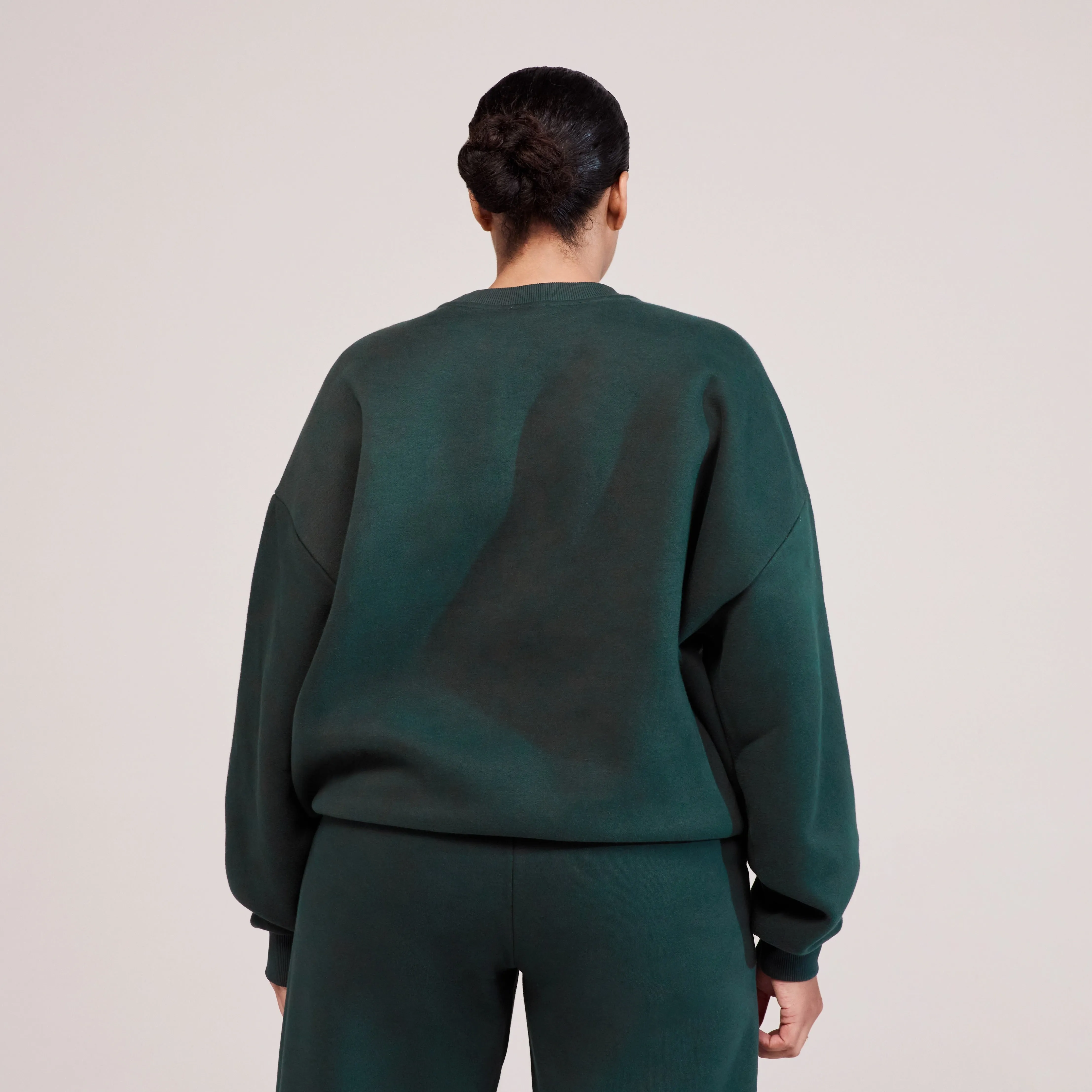 Curve Heavyweight Oversized Sweatshirt Campus - Pine sold by LOVALL product image thumbnail 3