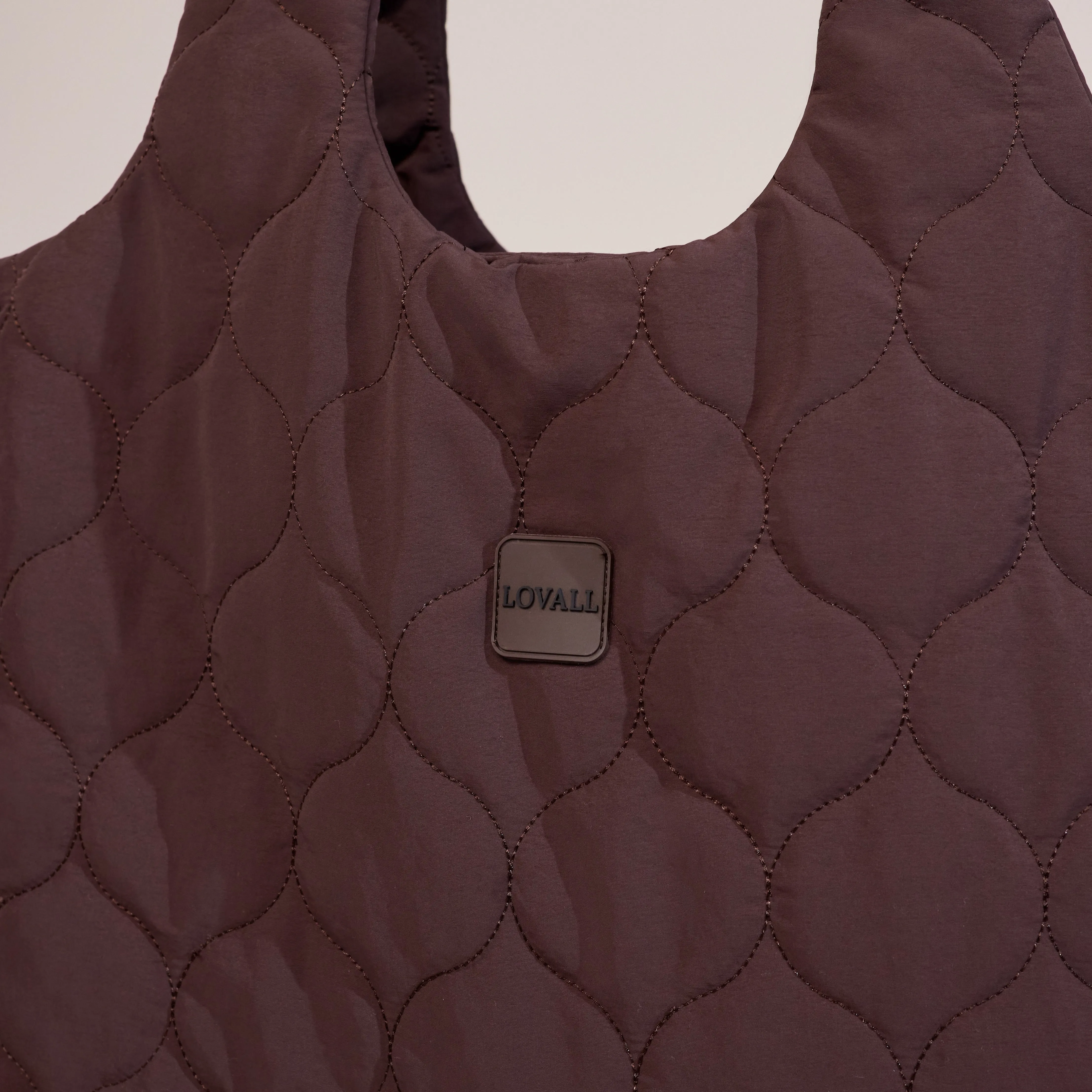Quilted Bag - Espresso Brown sold by LOVALL product image thumbnail 4