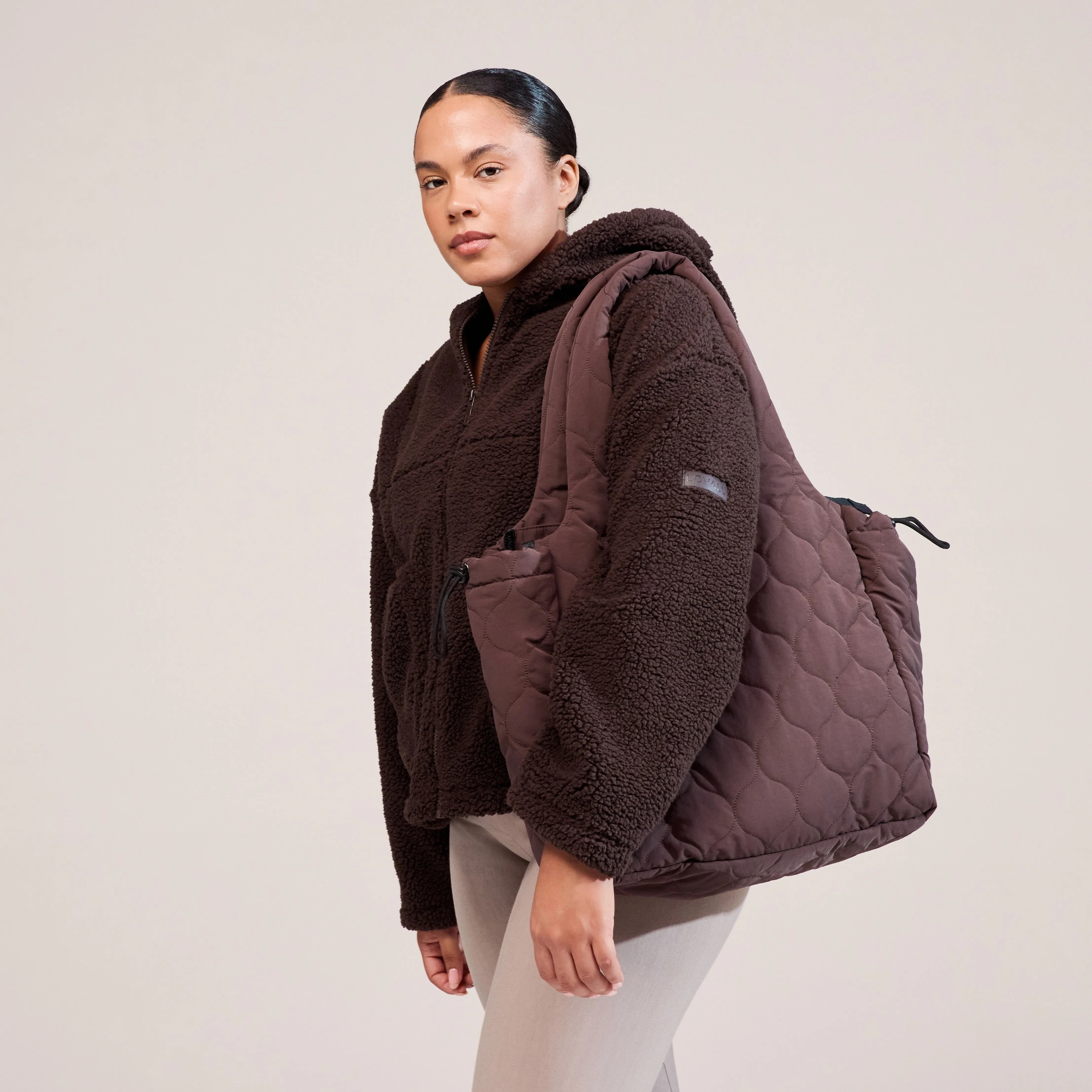 Quilted Bag - Espresso Brown sold by LOVALL