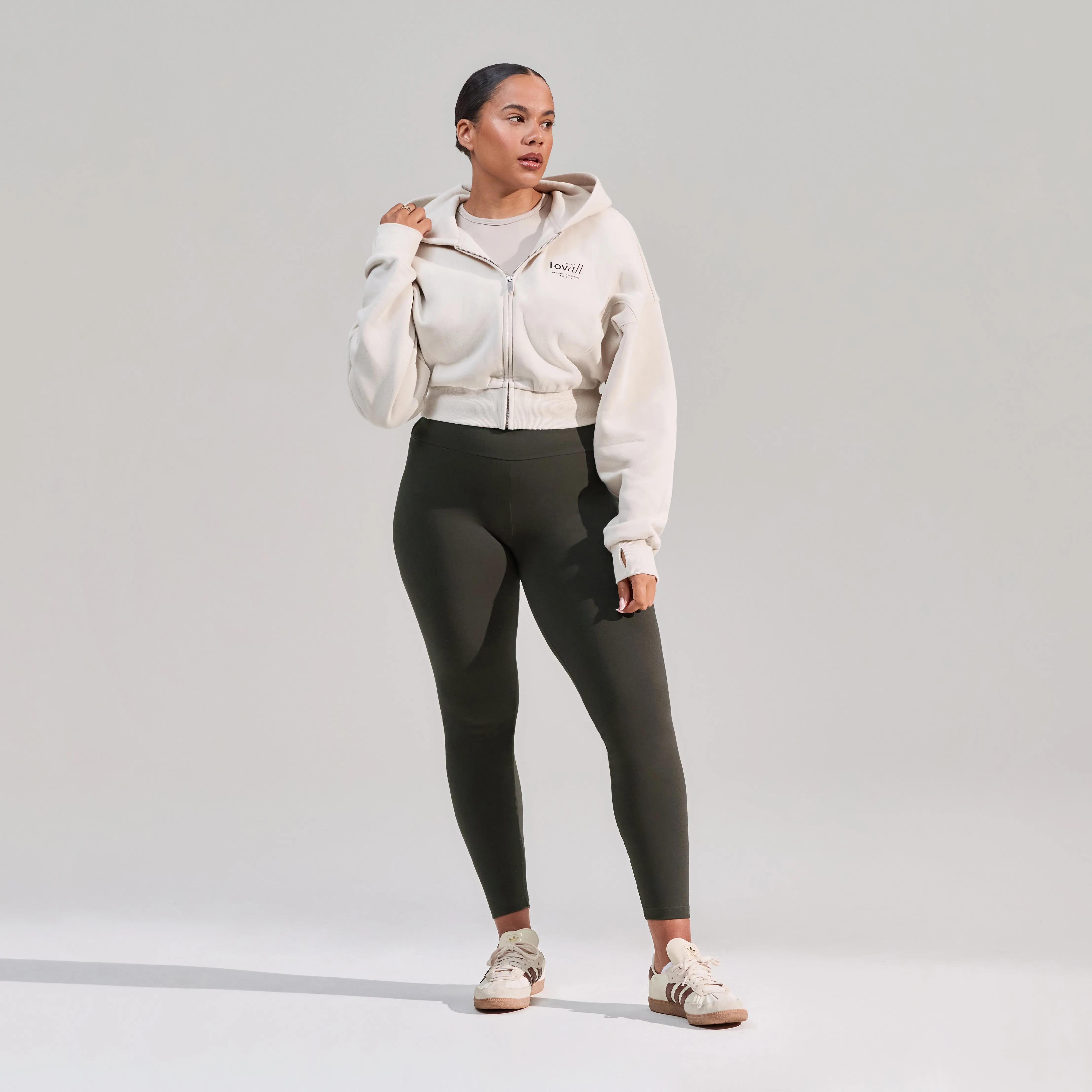 Curve Everyday High Waisted Leggings - Pine sold by LOVALL