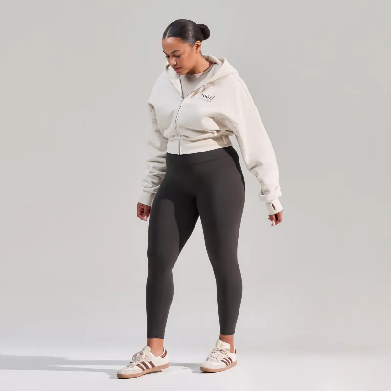 Curve Everyday High Waisted Leggings - Black Coffee sold by LOVALL