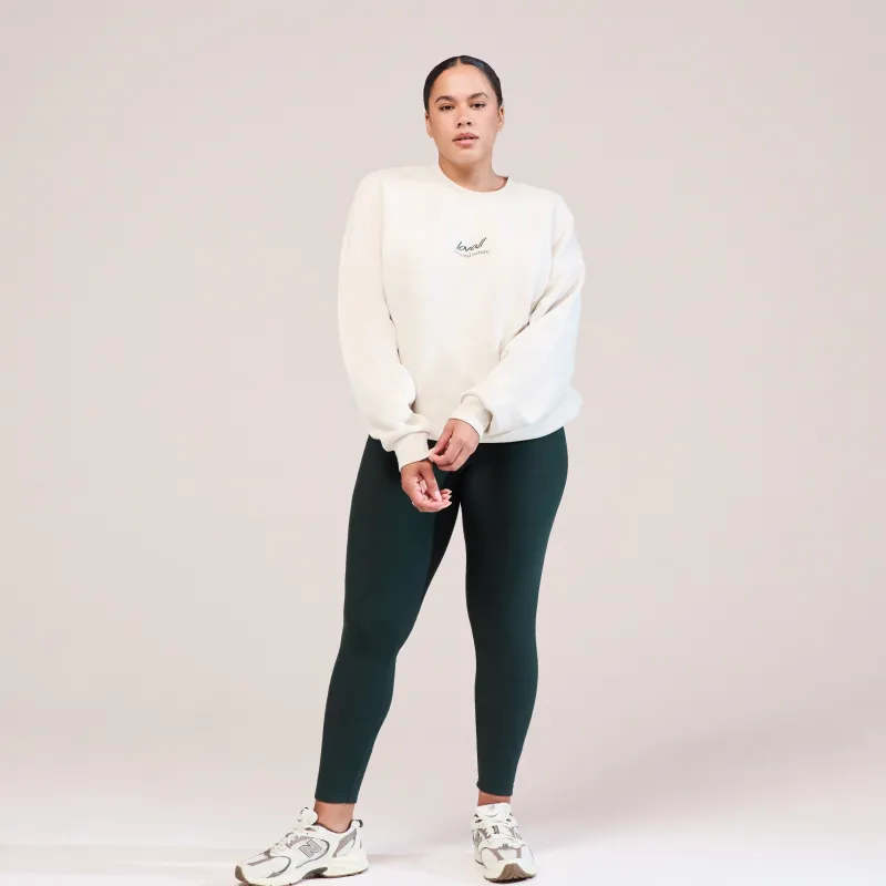 Curve Winter Everyday High Waisted Leggings - Pine sold by LOVALL