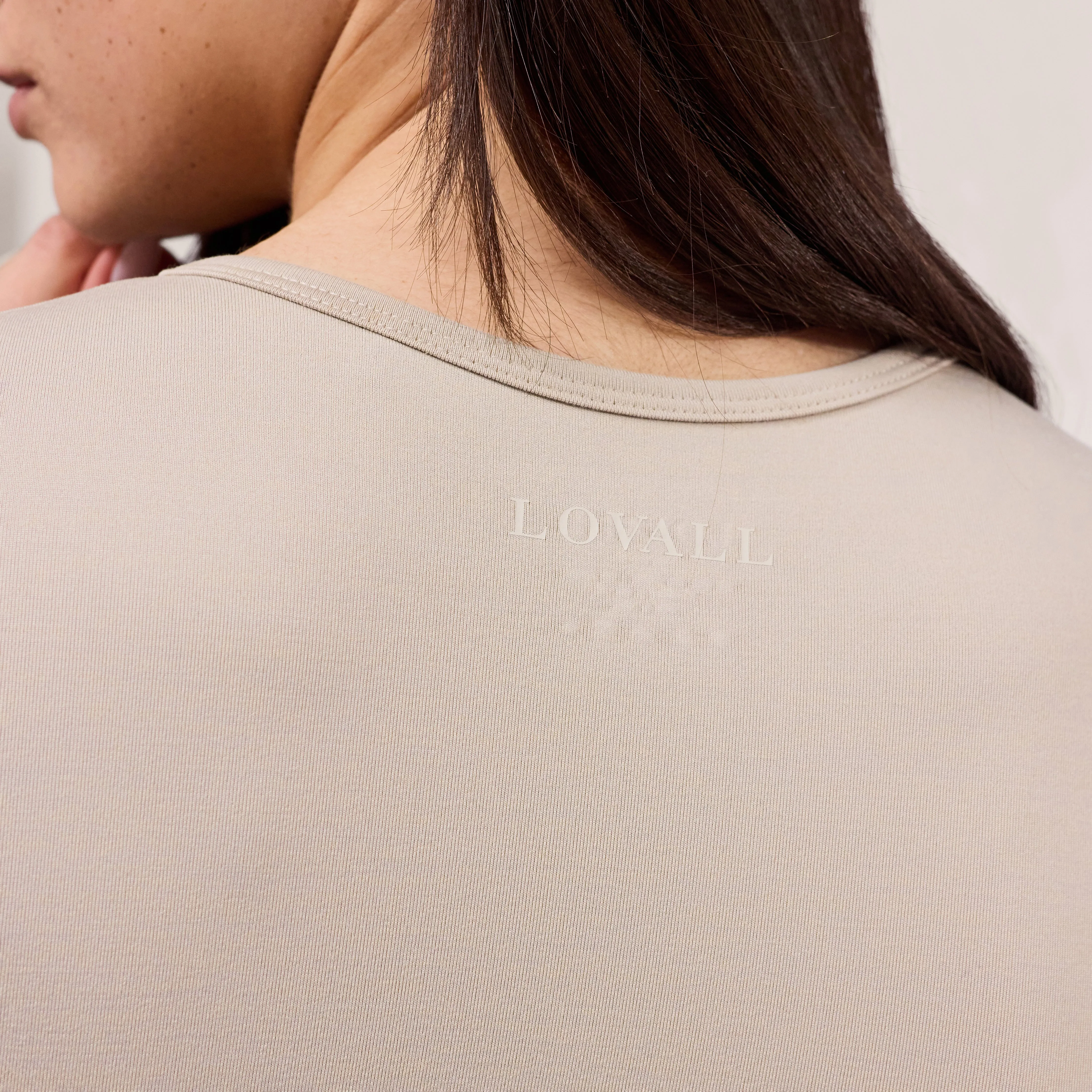 Ultimate Everyday Long Sleeve Top - Oatmeal Beige sold by LOVALL product image thumbnail 4
