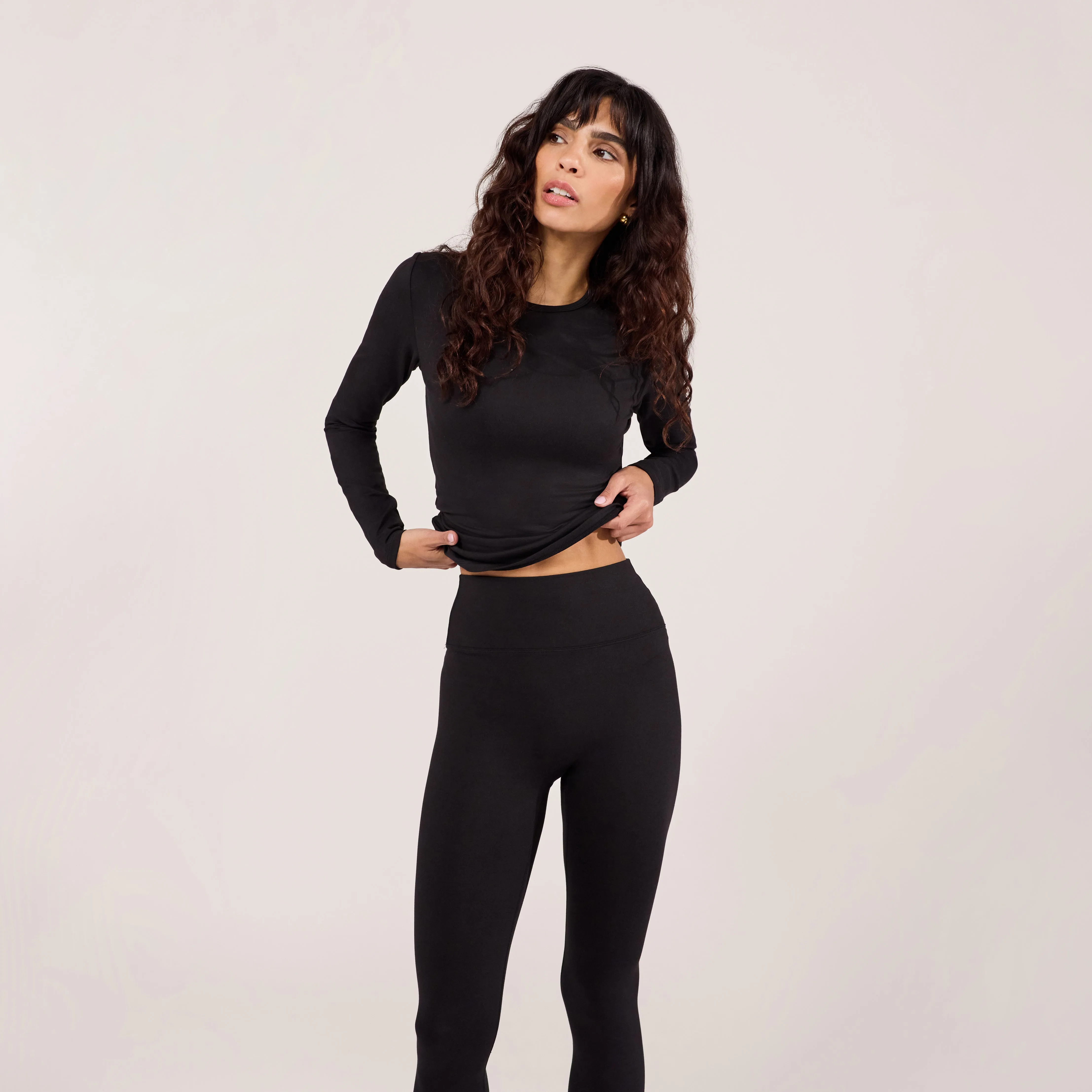 Ultimate Everyday long Sleeve Top - Black sold by LOVALL product image thumbnail 2