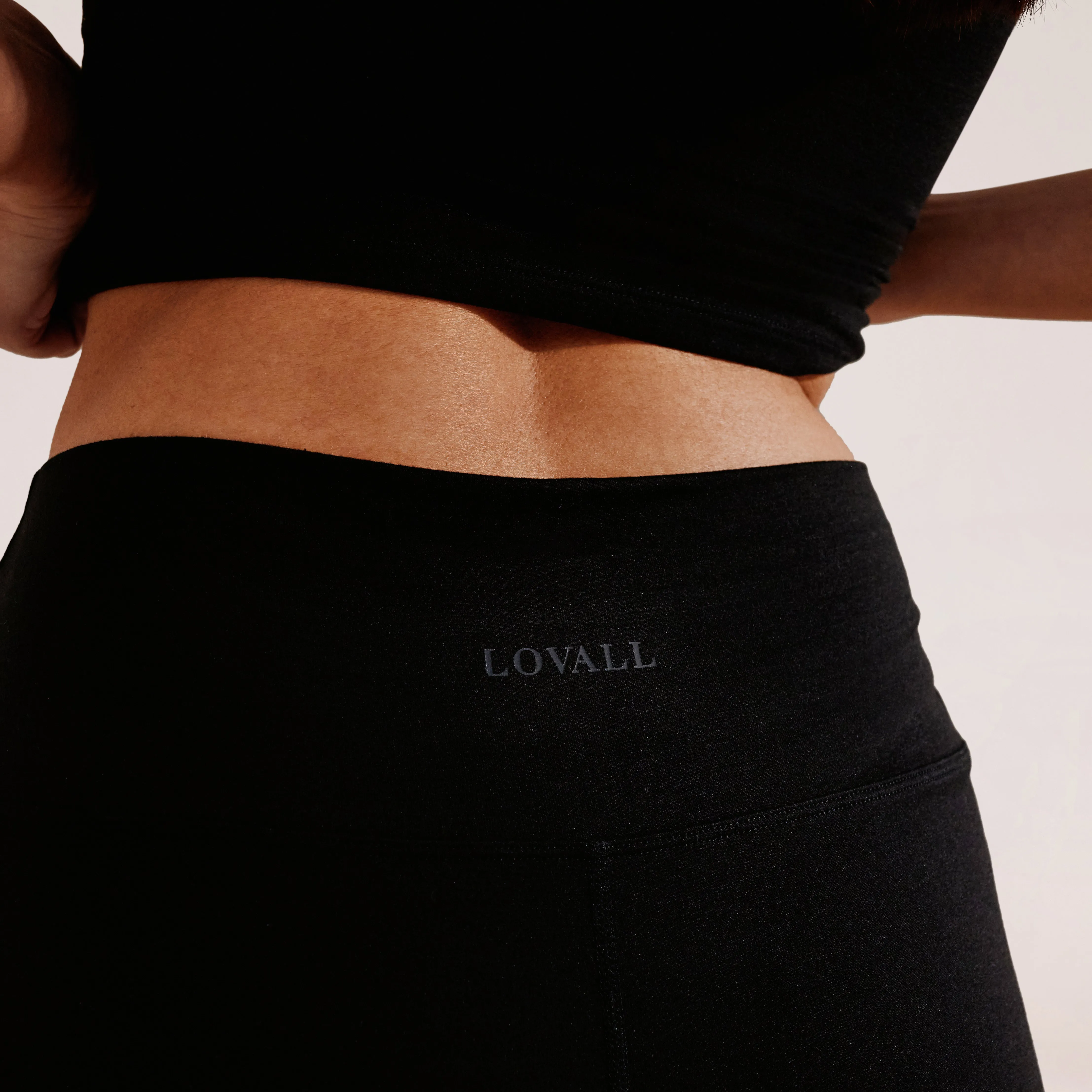 Ultimate Everyday Wide leg Trouser- Black sold by LOVALL product image thumbnail 4