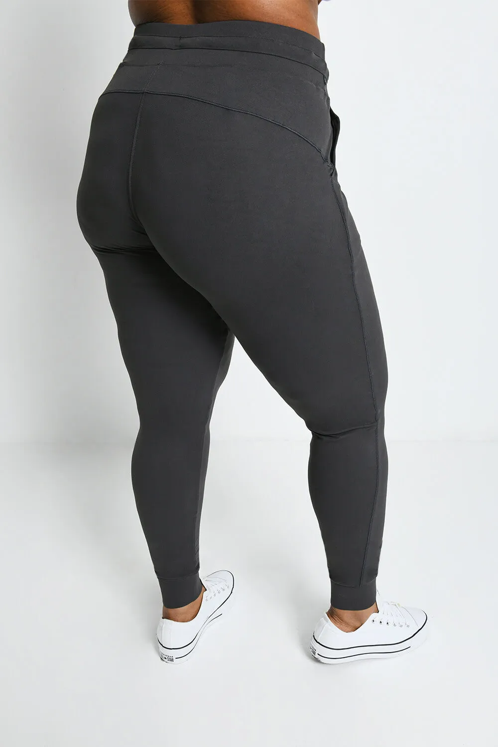 Curve Recharge High Waisted Joggers - Odyssey Grey sold by LOVALL product image thumbnail 3