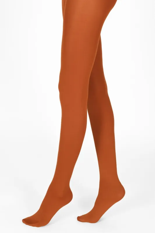 100 Denier Tights - Rustic Ginger sold by LOVALL