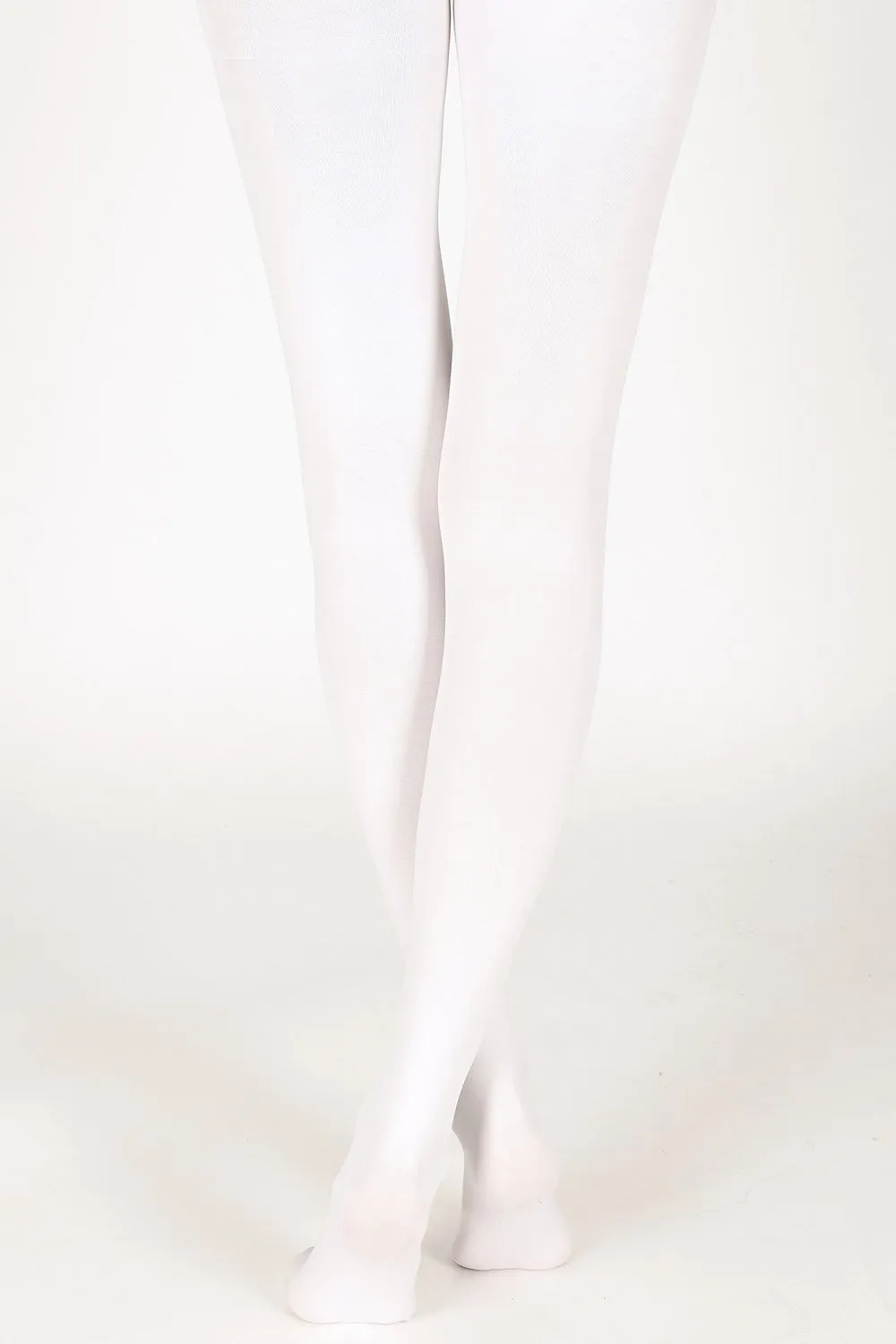 100 Denier Tights - White sold by LOVALL