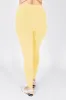 Curve Everyday High Waisted Leggings - Pastel Yellow sold by LOVALL