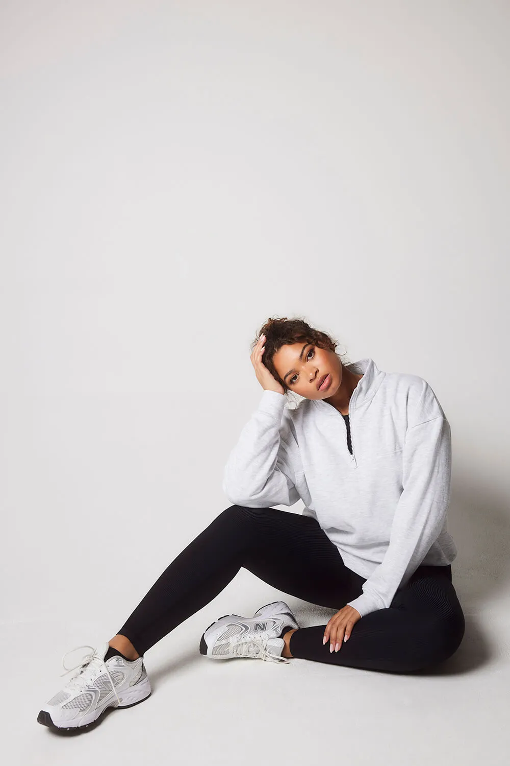 Curve Ribbed Leggings - Black sold by LOVALL product image thumbnail 4