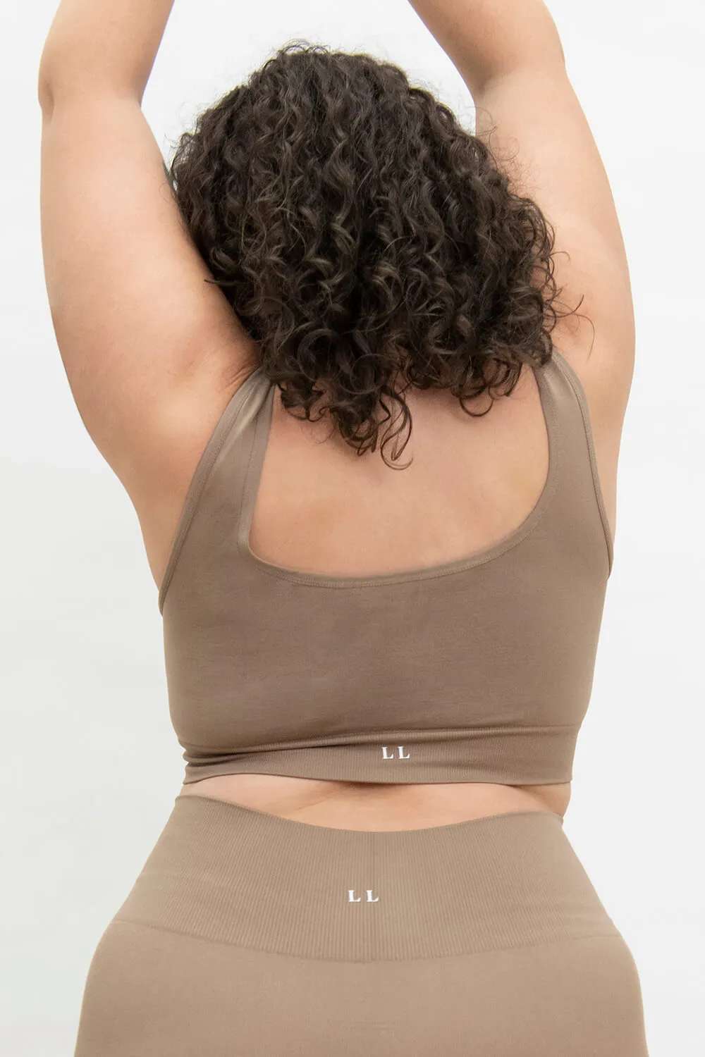 Curve Ultimate Seamless Bralette - Oatmeal Beige sold by LOVALL product image thumbnail 2
