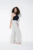 Everyday Linen Trousers - Stone sold by LOVALL