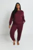 Curve Luxe Lounge Jogger - Dark Cherry sold by LOVALL