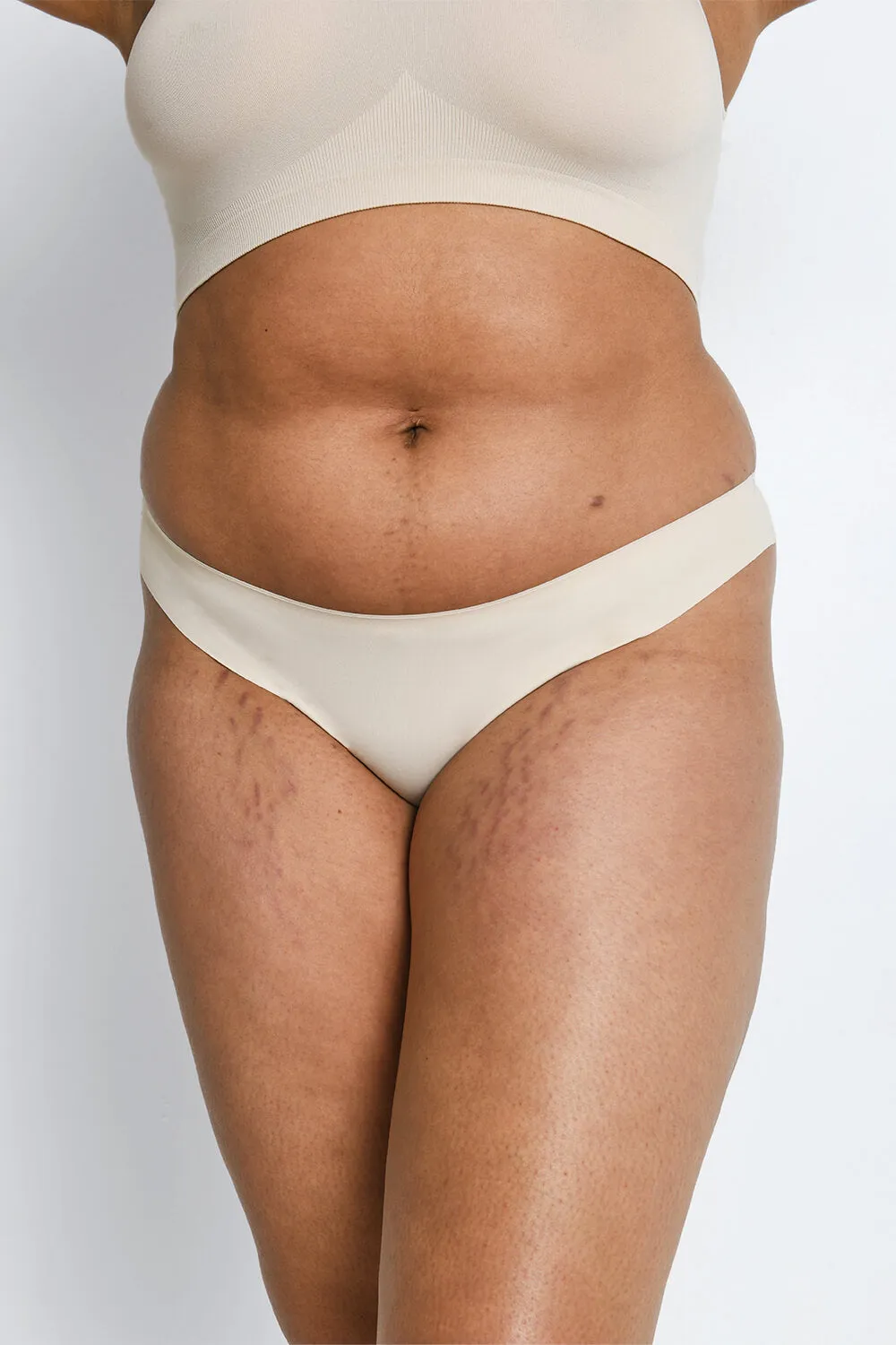 Curve Seamless Thongs 3 Pack - Beige sold by LOVALL product image thumbnail 2