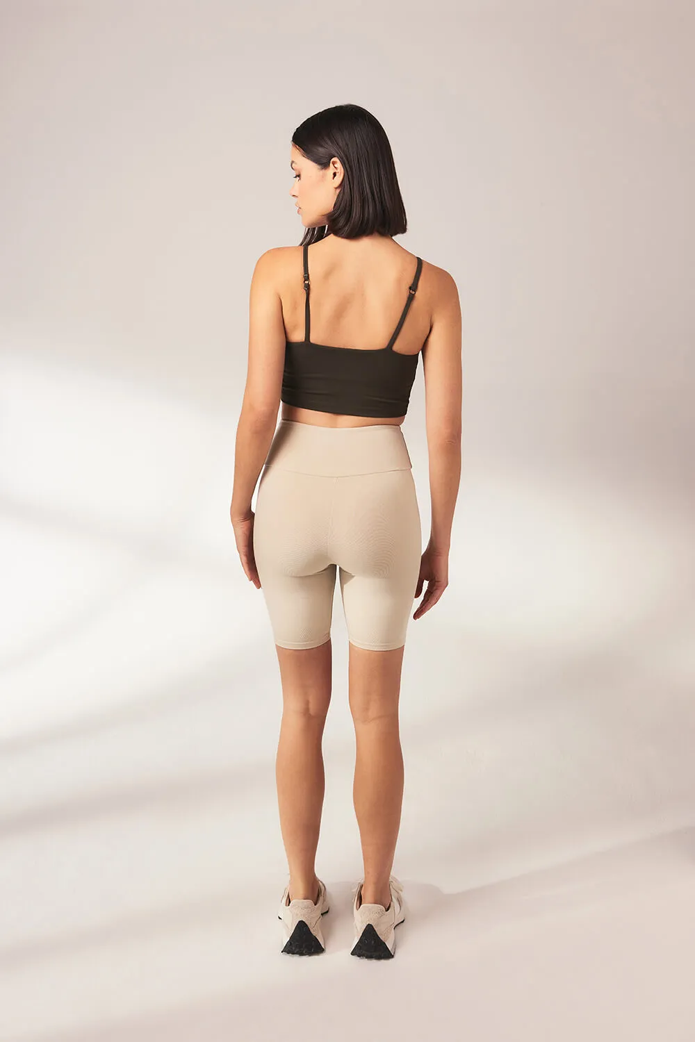 Curve Lightweight Everyday Cycling Shorts - Natural Beige sold by LOVALL product image thumbnail 2