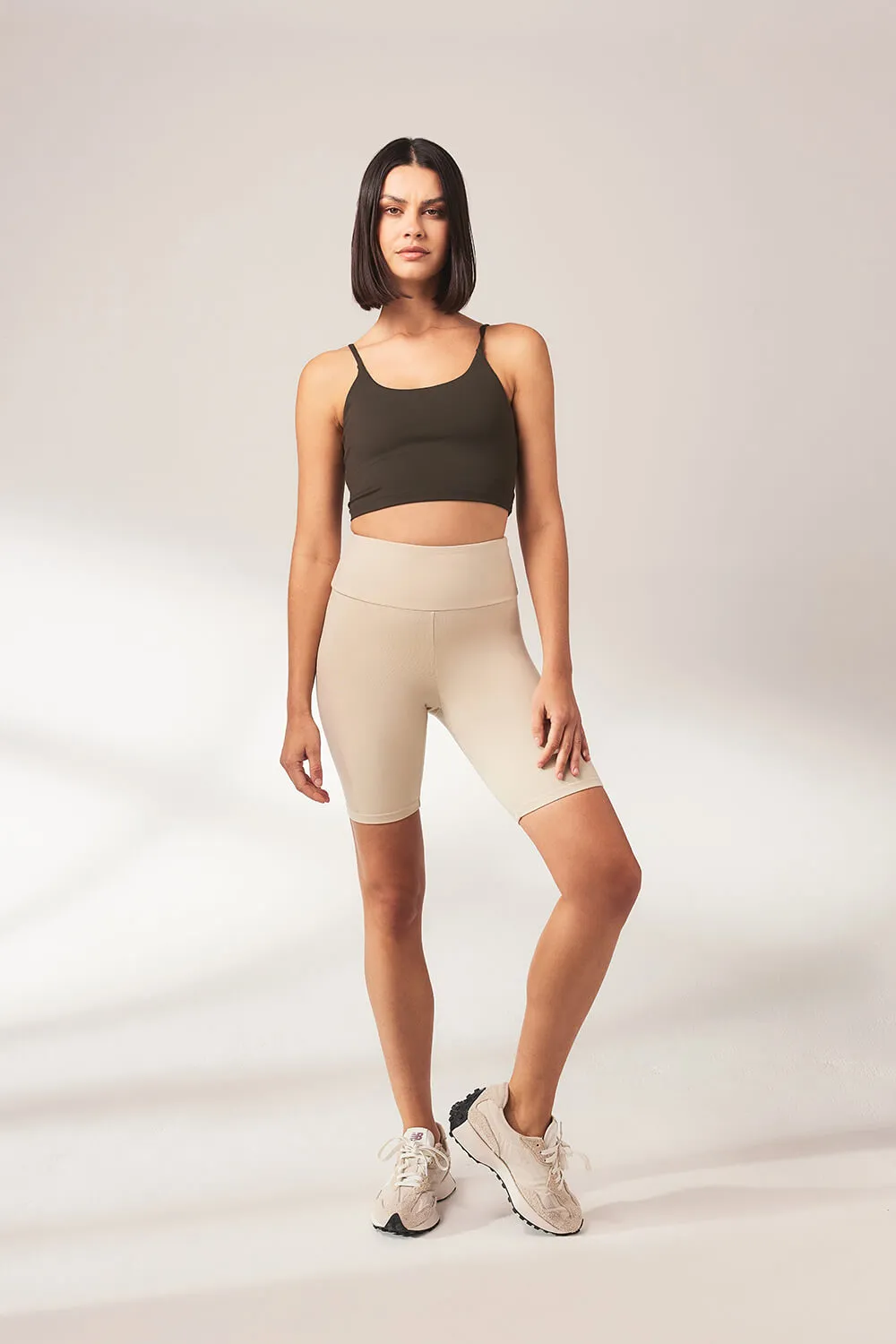 Curve Lightweight Everyday Cycling Shorts - Natural Beige sold by LOVALL