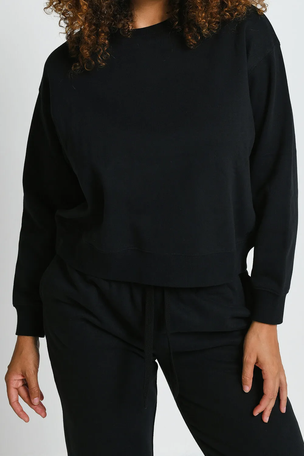 Everyday Comfy Sweatshirt - Black sold by LOVALL product image thumbnail 4