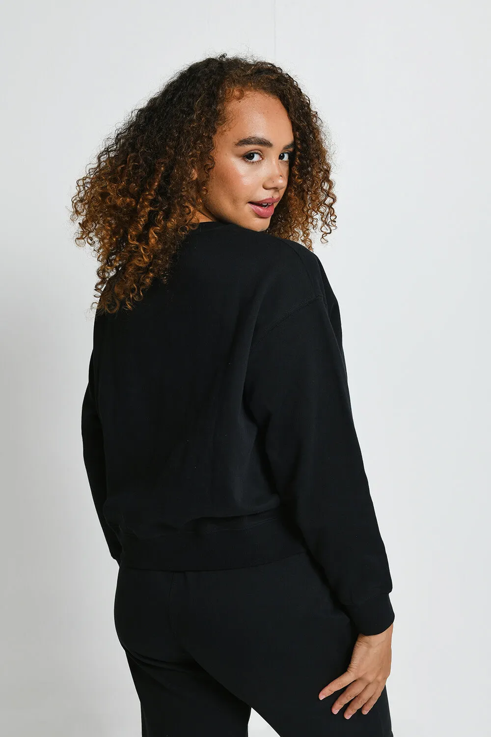 Everyday Comfy Sweatshirt - Black sold by LOVALL product image thumbnail 2