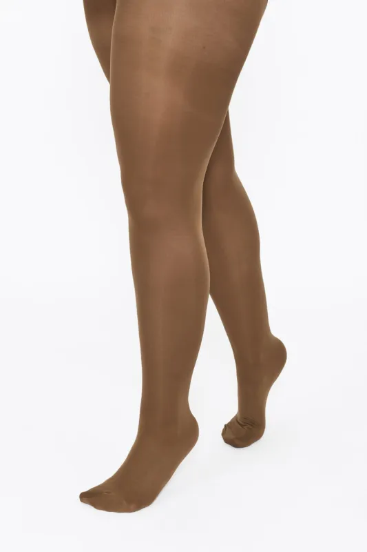 Curve 60 Denier Tights - Cappuccino sold by LOVALL