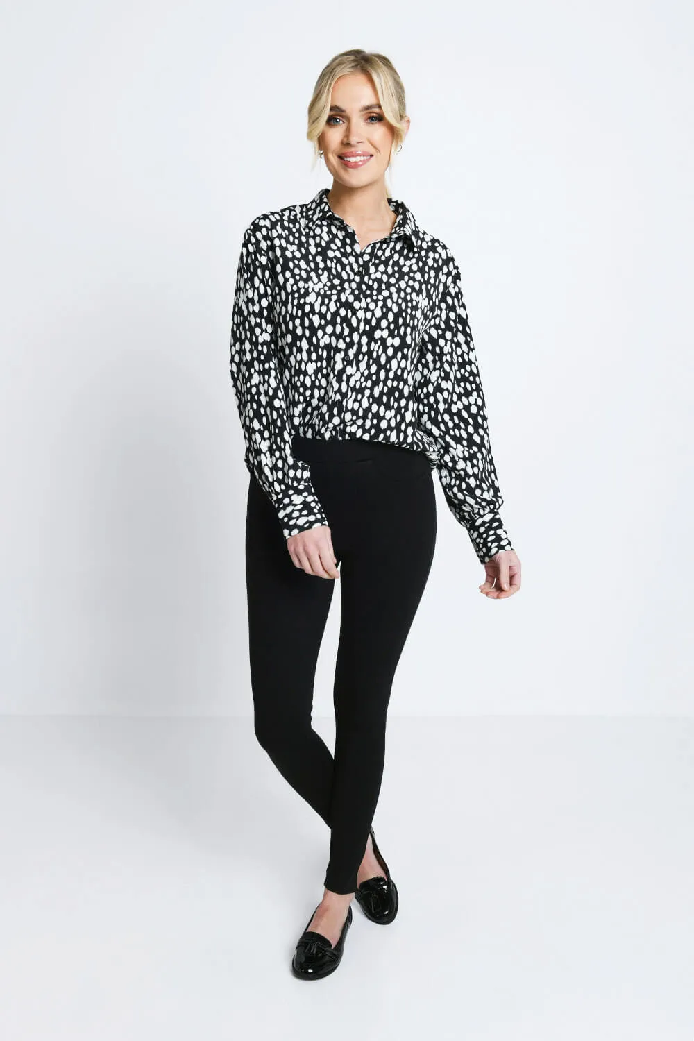 Treggings - Black sold by LOVALL